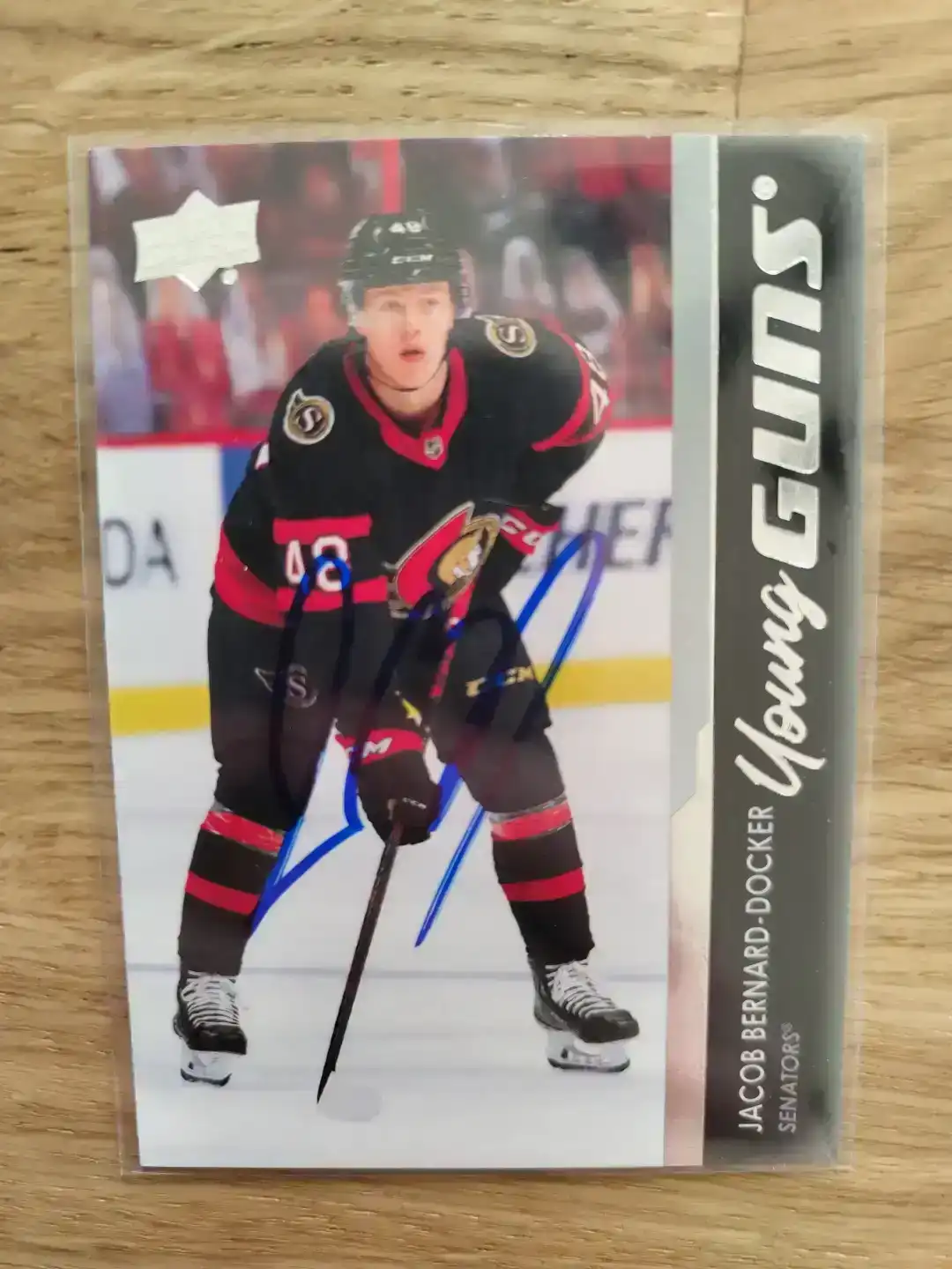 Jacob Bernard-Docker Young Guns Autograph