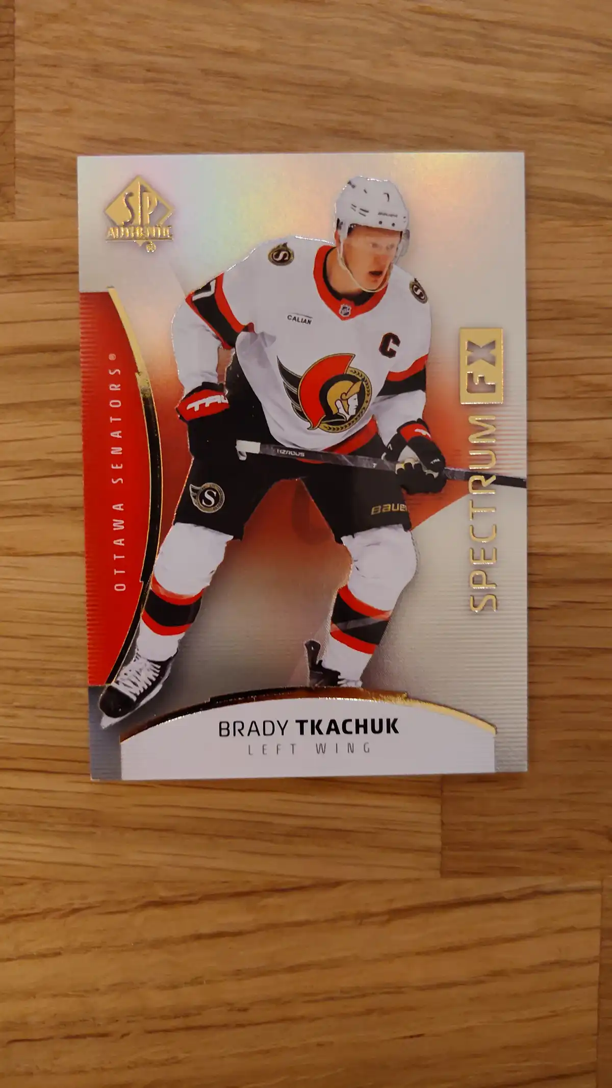 Brady Tkachuk Ottawa Senators SP Authentic 25/26