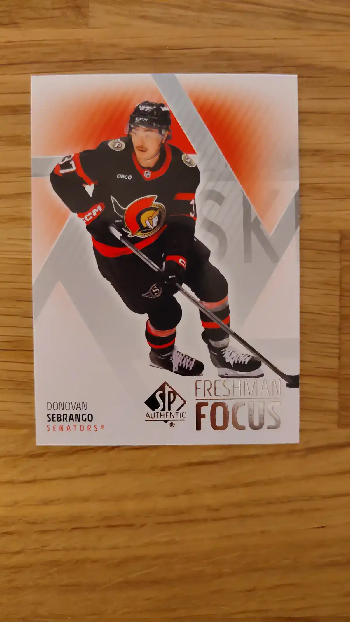 Donovan Sebrango Ottawa Senators SP Authentic 25/26