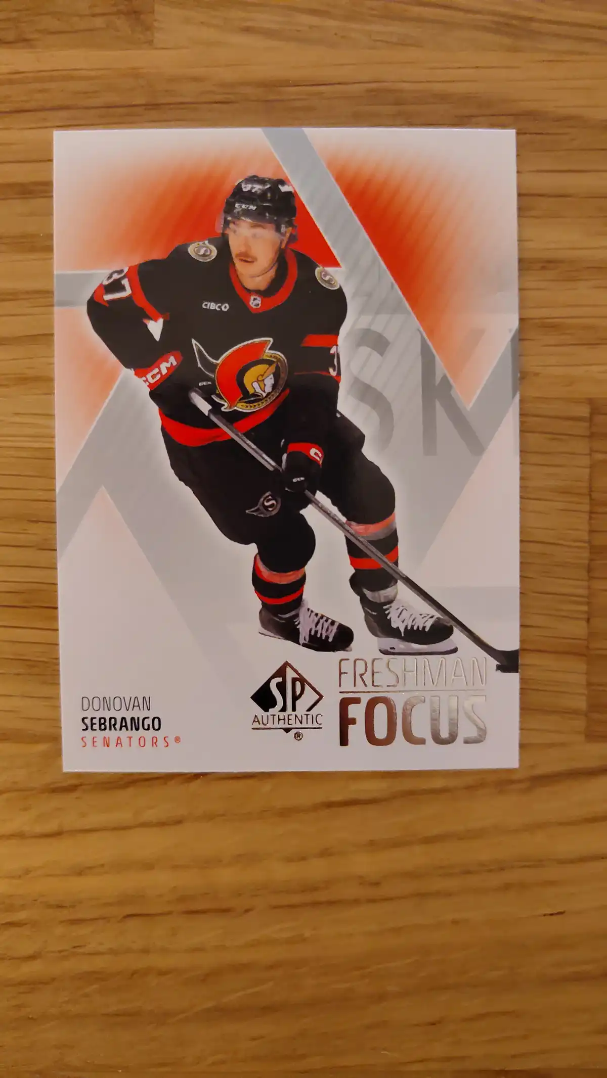 Donovan Sebrango Ottawa Senators SP Authentic 25/26