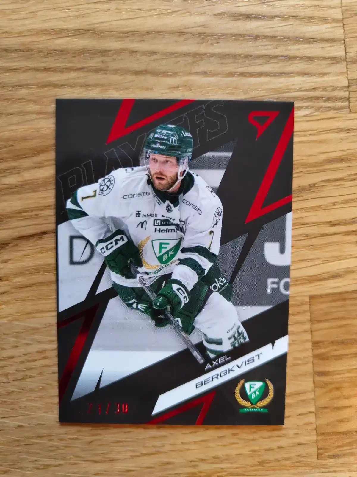 Axel Bergkvist Färjestad BK 25/26