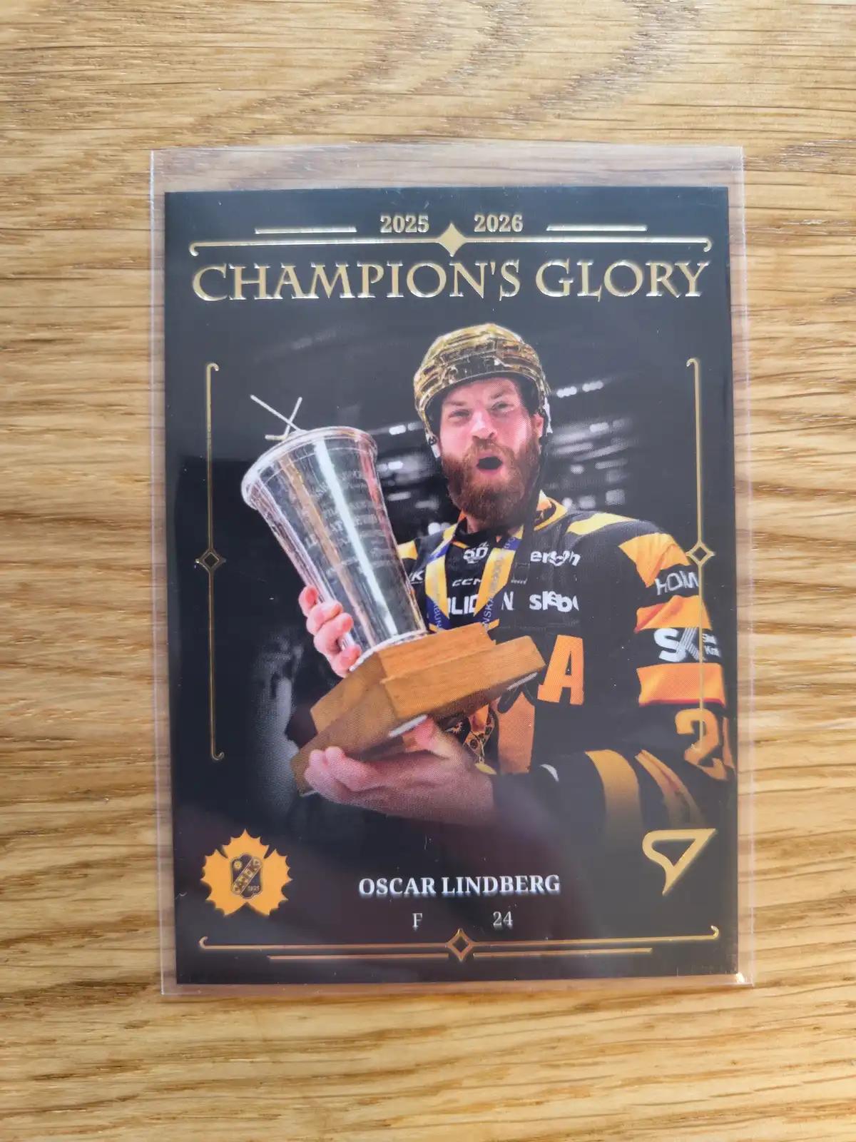 Oscar Lindberg Skellefteå AIK Champion's Glory 25/26