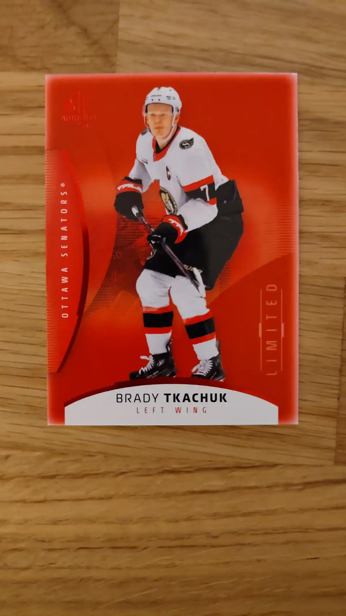 Brady Tkachuk Ottawa Senators SP Authentic 25/26